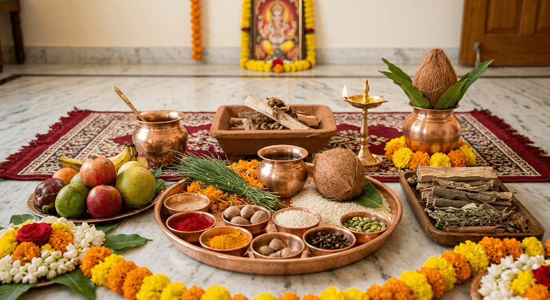 Griha Pravesh Puja Samagri